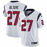 Nike Houston Texans #27 Jose Altuve White NFL Vapor Untouchable Limited Jersey,baseball caps,new era cap wholesale,wholesale hats